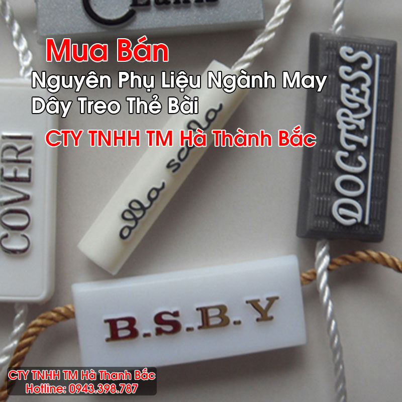 Nguyên Phụ Liệu Ngành May Dây Treo Thẻ Bài