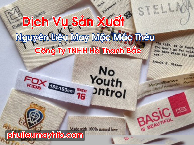 Nguyên Liệu May Mặc Mác Thêu